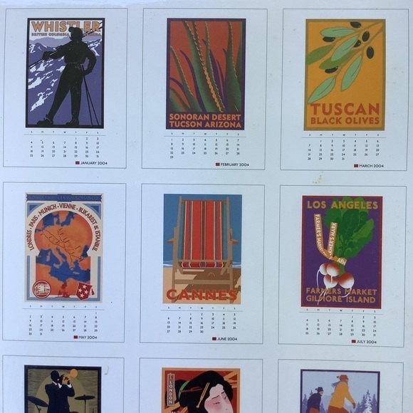 New Unused 2004 Hannah Poster Calendar - Picture 6 of 6